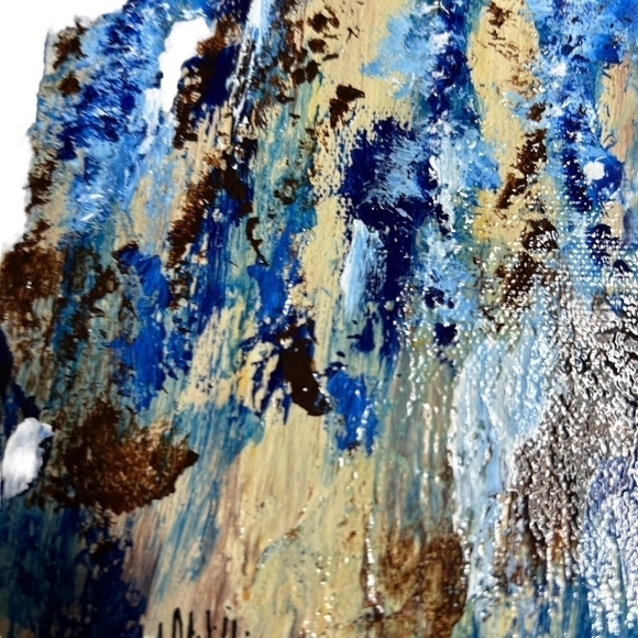 Original Artwork Acrylic’s on Canvas Tall Floral - Picture 6 of 13